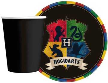 БУМАЖНЫЕ ТАРЕЛКИ ГАРРИ ПОТТЕР ХОГВАРТС день рождения