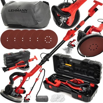 НАБОР ШЛИФОВКИ ДЛЯ ШТУКАТУРКИ ЖИРАФ 1800ВТ КОРПУС + ПРОМЫШЛЕННЫЙ ПЫЛЕСОС 3600ВТ