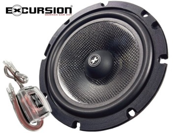 Автомобильная акустика Excursion PX-6C, 2-полосная система, 120/300 Вт