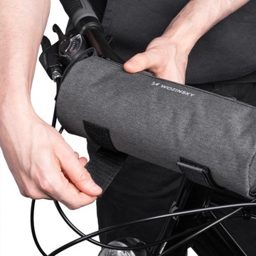 WOZINSKY ТЕРМОВЕЛОСИПЕДНАЯ СУМКА НА РУЛЬ СУМКА РАМА 0,7л