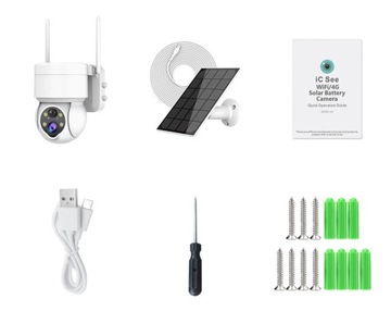 СОЛНЕЧНАЯ IP НАРУЖНАЯ PTZ-КАМЕРА WIFI 4MP