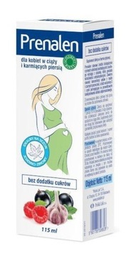 Prenalen Syrop bez dodatku cukrów płyn, 115 ml