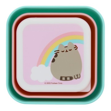 PUSHEEN набор для завтрака, контейнер для ланча, 3 шт.