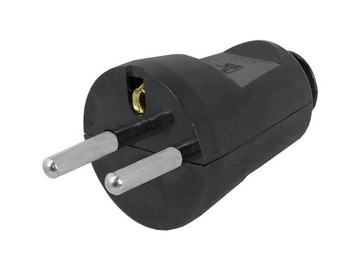 WTYCZKA PROSTA CZARNA WT-30 PLASTROL