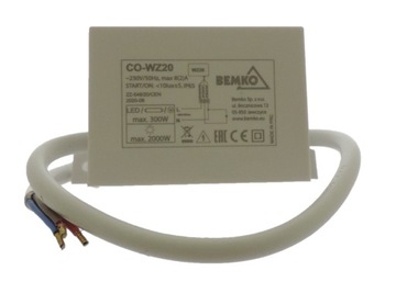 CZUJNIK ZMIERZCHOWY ZMIERZCHU 2000W IP65 SENSOR