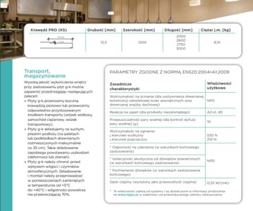 Płyta Gipsowa Rigips biała typ A 2,0m