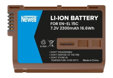 Сменный аккумулятор Newell EN-EL15C USB-C для Nikon