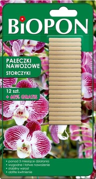 BIOPON NAWÓZ PAŁECZKI NAWOZOWE DO STORCZYKÓW WIELOSKŁADNIKOWY ODŻYWKA 30SZT