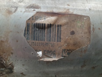 ГЛУШИТЕЛЬ DPF КАТАЛИТИЧЕСКИЙ НЕЙТРАЛИЗАТОР ВЫХЛОПНЫХ ГАЗОВ FAP PEUGEOT 208 308 1.6 BLUE HDI EHDI