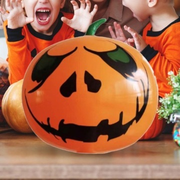 Раздувное украшение из тыквы на Хэллоуин