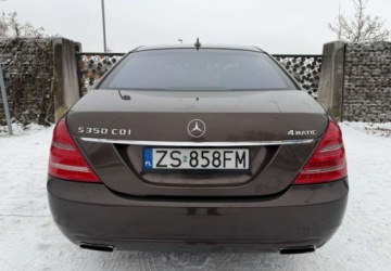 Mercedes Klasa S W221 Limuzyna Facelifting 3.0 V6 (350 CDI) 235KM 2010 Mercedes-Benz Klasa S Mercedes-Benz Klasa S 350 CDI 4-Matic BlueEff 3.0, zdjęcie 17