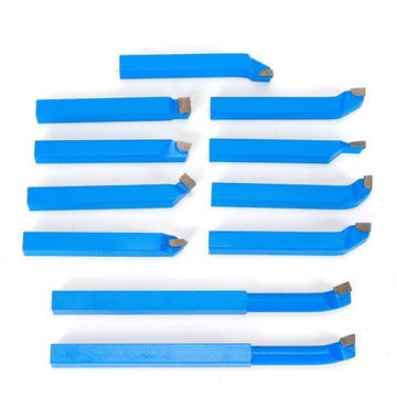 Ножи токарные 10х10мм 11шт. НАБОР ТОКАРНЫХ НОЖЕЙ