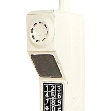 Retro Telefon komórkowy Model Vintage Iron Beżowy