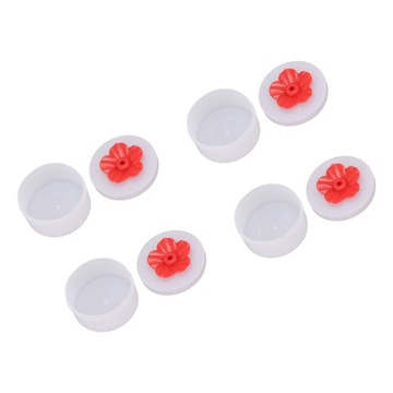 4 шт. Кормушка для колибри в форме цветка ручная