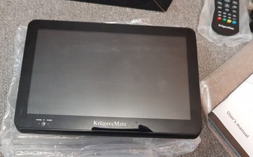 Портативный телевизор с диагональю 10,1 дюйма и тюнером DVB-T2 (h.265)