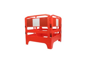 Bariera Segmentowa Składana BHP PVC GARDIAN
