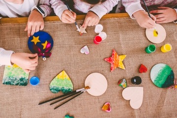 PŁATEK śnieżynka ZAWIESZKA DREWNIANA 12cm 10szt