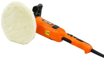 АВТОПОЛИРОВКА ЭЛЕКТРОШЛИФОВАЛЬНАЯ МАШИНА 2400ВТ С РЕГУЛИРОВКОЙ + ГУБКА + ПАСТА