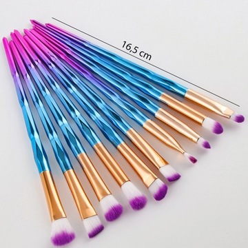 НАБОР ПРОФЕССИОНАЛЬНЫХ КИСТЕЙ ДЛЯ МАКИЯЖА 20 ШТ.