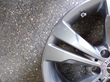 4× DISK HLINÍK MERCEDES-BENZ OE A2464010400 7.5" X 18" 5X112 ET 52