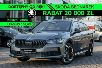 Skoda Superb IV Kombi 2.0 TDI 193KM 2026 Škoda Superb Skoda Superb Combi Sportline 2.0 TDI