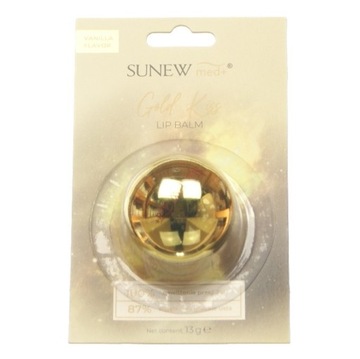 SUNEWmed GOLD KISS balsam do ust waniliowy 13 g