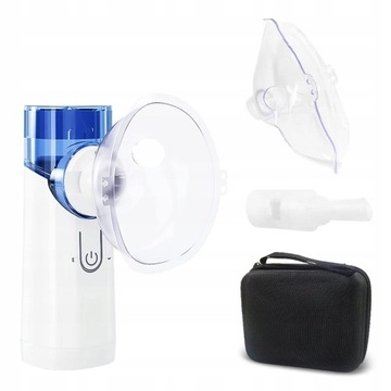 PRZENOŚNY INHALATOR NEBULIZATOR SIATECZKOWY CICHY