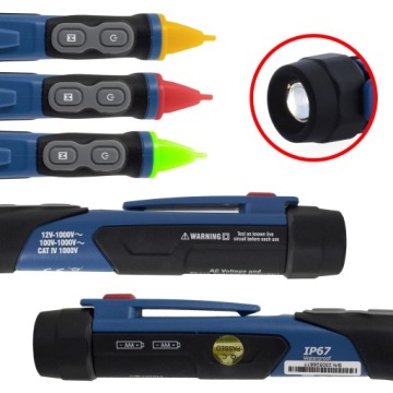 Тестер Индикатор Детектор напряжения ПОСЛЕДОВАТЕЛЬНОСТЬ ФАЗ Бесконтактный тестер