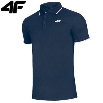 KOSZULKA MĘSKA POLO 4F POLÓWKA 0719 T-SHIRT BLUZKA SPORTOWA NA CO DZIEŃ 4XL