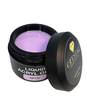 Żel do wzmocnienia paznokci Liquid Acryl Gel 10 CRYSTAL PROFESSIONAL 15ml