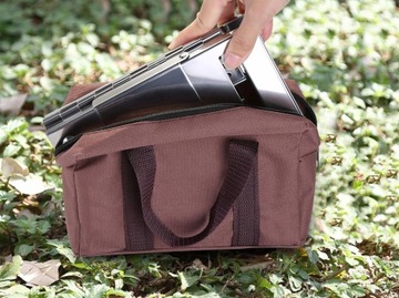 ПОРТАТИВНАЯ ДРОВЯНАЯ ПЕЧЬ ТУРИСТИЧЕСКАЯ ПЕЧЬ ДЛЯ КЕМПИНГА + СУМКА + ПИЛА