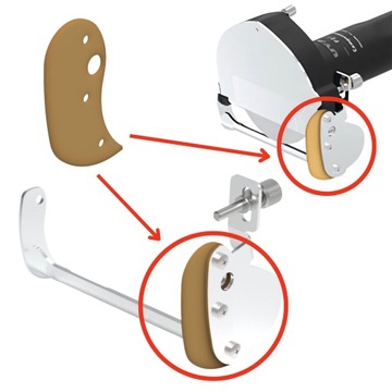 OSŁONA PŁETWA GUMOWA DO NOŻA POTIS S120/S150/S180