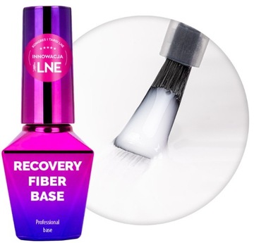 Baza hybrydowa z włóknami Fiber Molly 10ml Mleczna