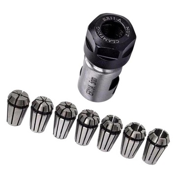 Комплект пружинных втулок ER11 для фрезерного инструмента с ЧПУ