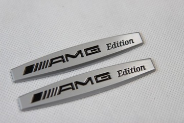 ПРЕМИУМ ЭМБЛЕМА Mercedes AMG Edition НАБОР из 2 шт. эмблем MP240