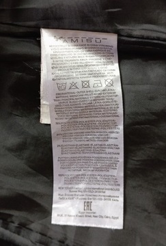 Куртка Amisu черная XL 42