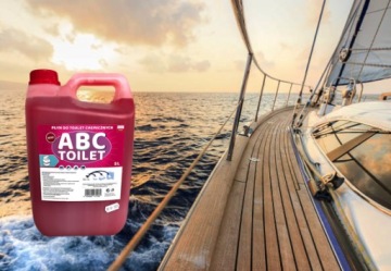 ЖИДКОСТЬ ДЛЯ ТУРИСТИЧЕСКОГО ТУАЛЕТА ABC TOILET 5Л КРАСНАЯ