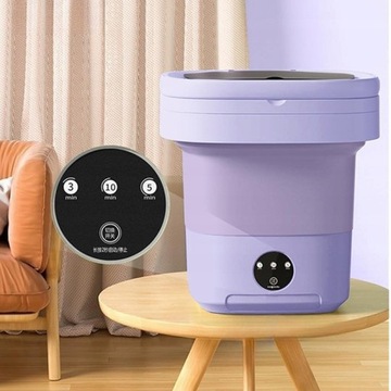 АВТОМАТИЧЕСКАЯ ТУРИСТИЧЕСКАЯ СТИРАЛЬНАЯ МАШИНА СКЛАДНАЯ ПОРТАТИВНАЯ СТИРАЛЬНАЯ МАШИНА МАЛЕНЬКАЯ ПУТЕШЕСТВЕННАЯ 11Л