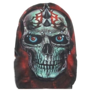 MASKA materiałowa ELASTYCZNA halloween CZASZKA