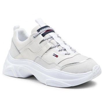 Buty sneakersy TOMMY JEANS beżowe 39