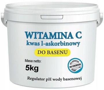 ВИТАМИН С 5 КГ L-АСКОРБИНОВАЯ КИСЛОТА ДЛЯ БАССЕЙНОВ