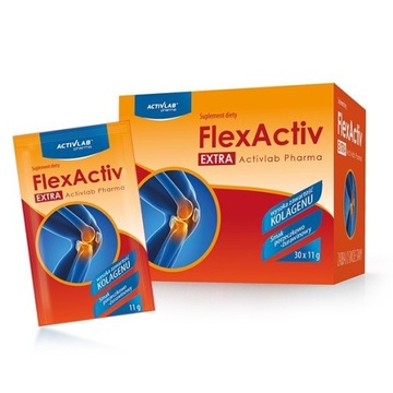 FlexActiv Extra x 30 sasz. Activlab stawy, kolagen