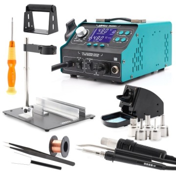 STACJA LUTOWNICZA 4W1 YIHUA 992DA+ UCHWYT DO PCB