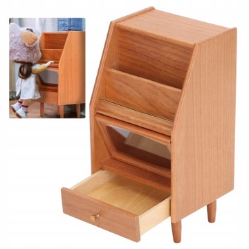Миниатюрный шкафчик для кукольного домика Wood