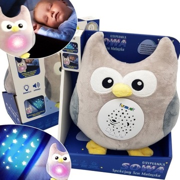 BEAR Проектор Сова колыбельные MUSIC BOX SLEEPING BOX PL