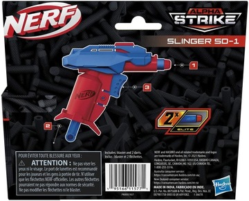 NERF ALPHA Strike SLINGER SD-1 F2491 + 10 СТРЕЛ