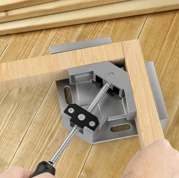 Угловой столярный зажим, алюминиевый угловой зажим, держатель 90°, угловые тиски