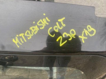 MITSUBISHI COLT VI 04- VÍKO KUFRU ZADNÍ KUFRU 3D X19
