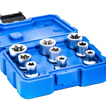 ZESTAW NASADEK TORX WEWNETRZNY E10 E24 9SZT TORKSY
