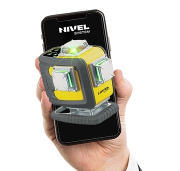 СИСТЕМА NIVEL CL4D-G ЗЕЛЕНЫЙ ЛАЗЕР + ДАТЧИК + НАШИВКА